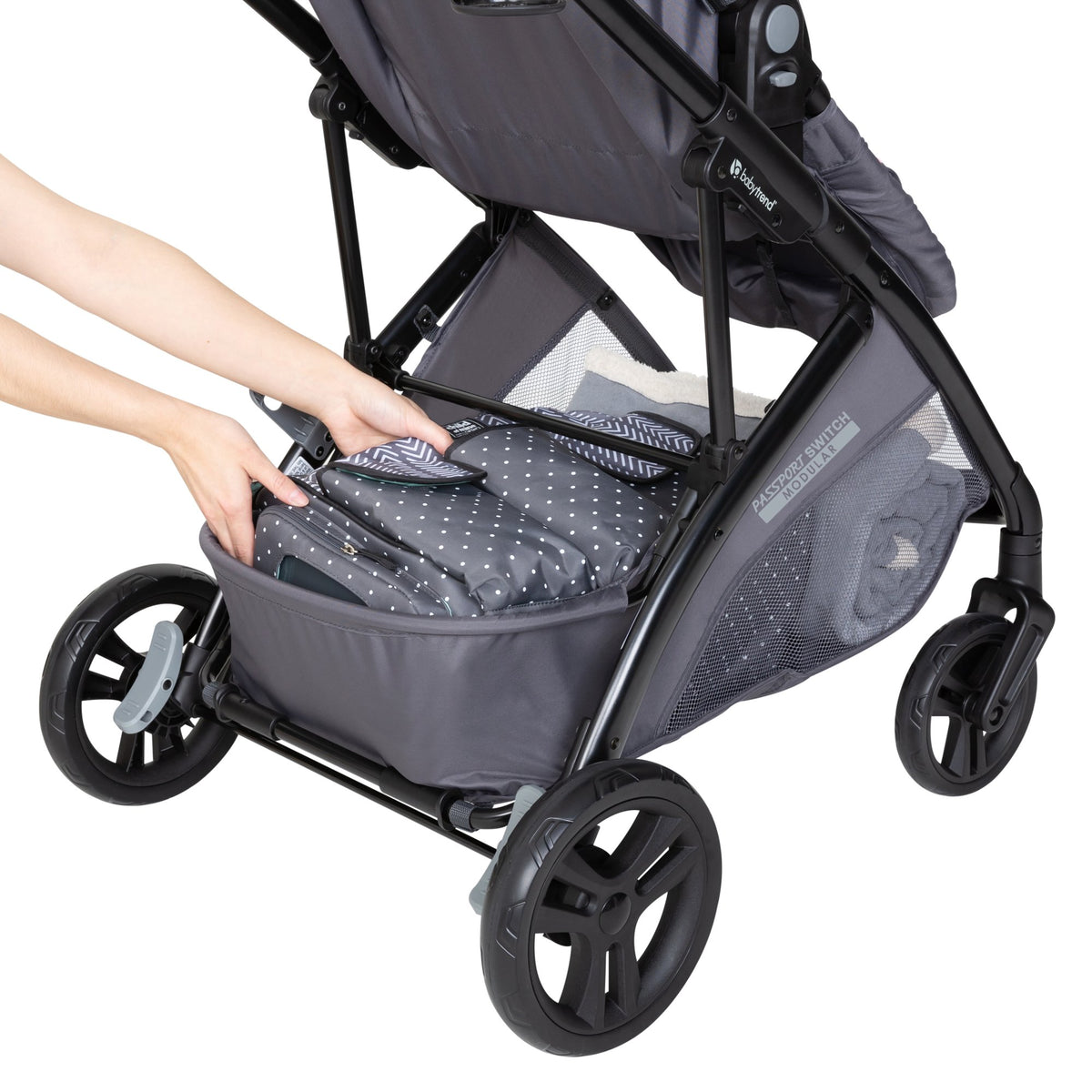 Cochecito modular Passport Switch 4 en 1 - Gris Estelar