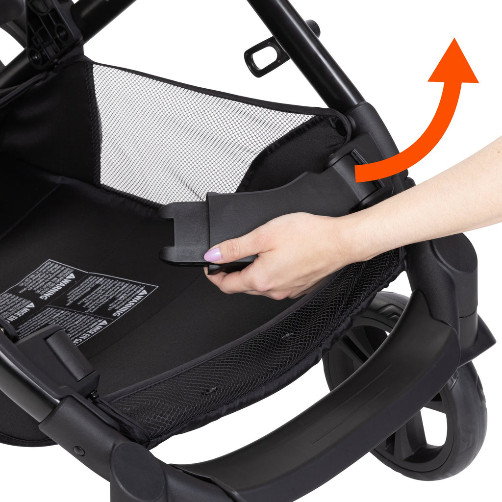 Sistema de viaje modular Morph para cochecito individual o doble - Negro