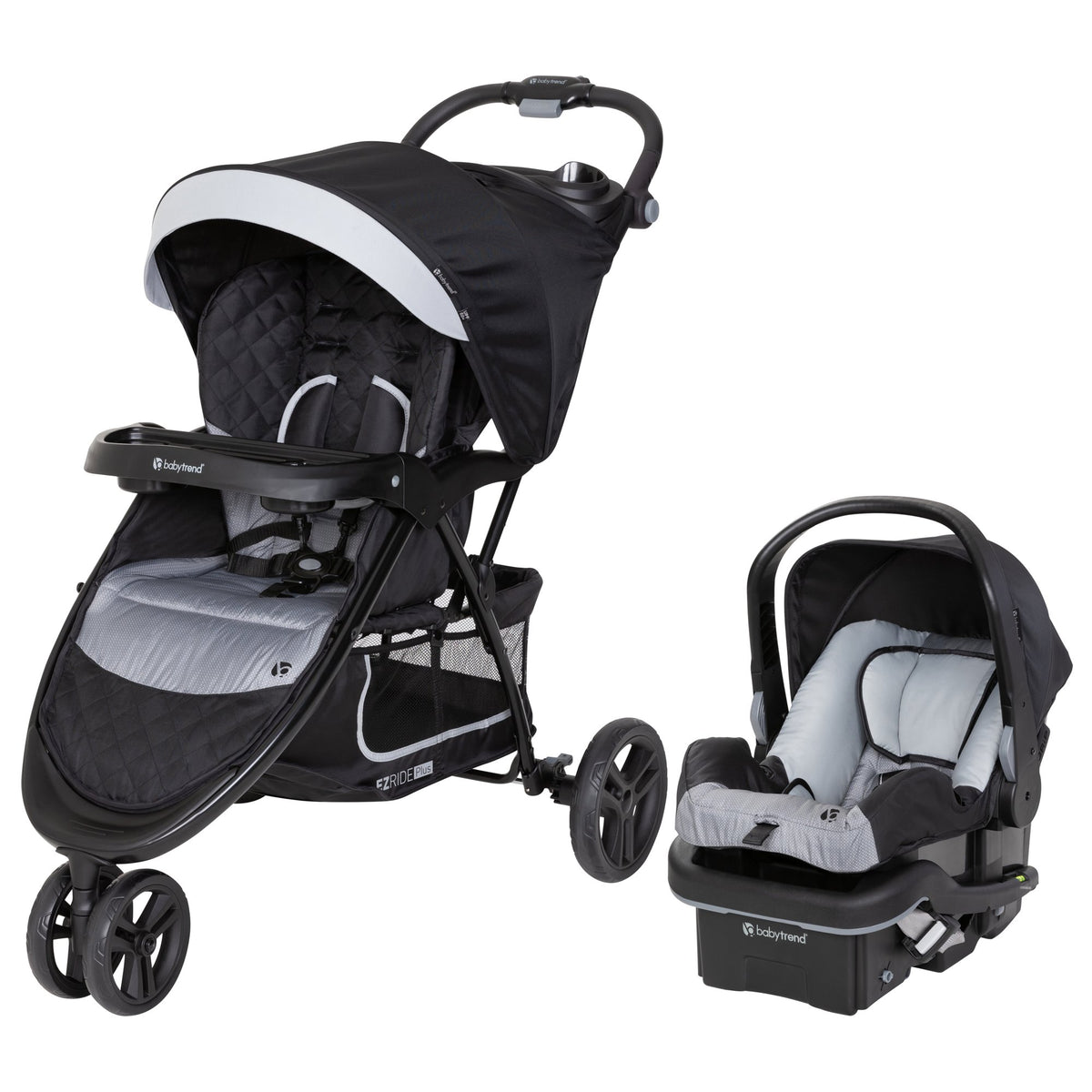 Sistema de viaje para cochecito EZ Ride PLUS - Negro Carbón