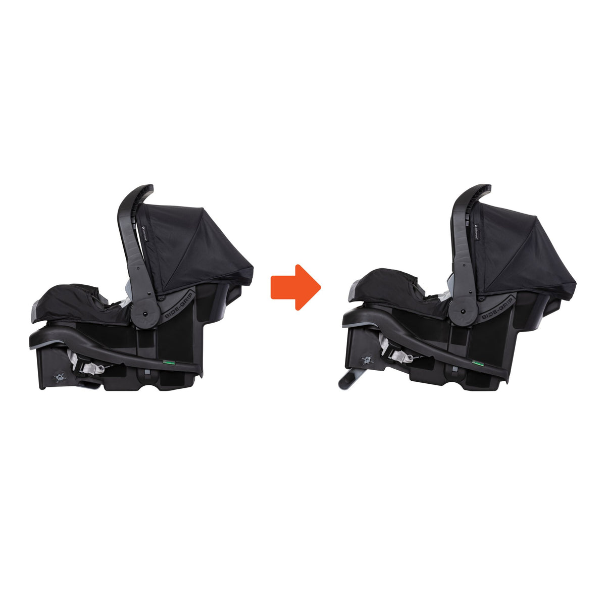Sistema de viaje para cochecito EZ Ride PLUS - Negro Carbón