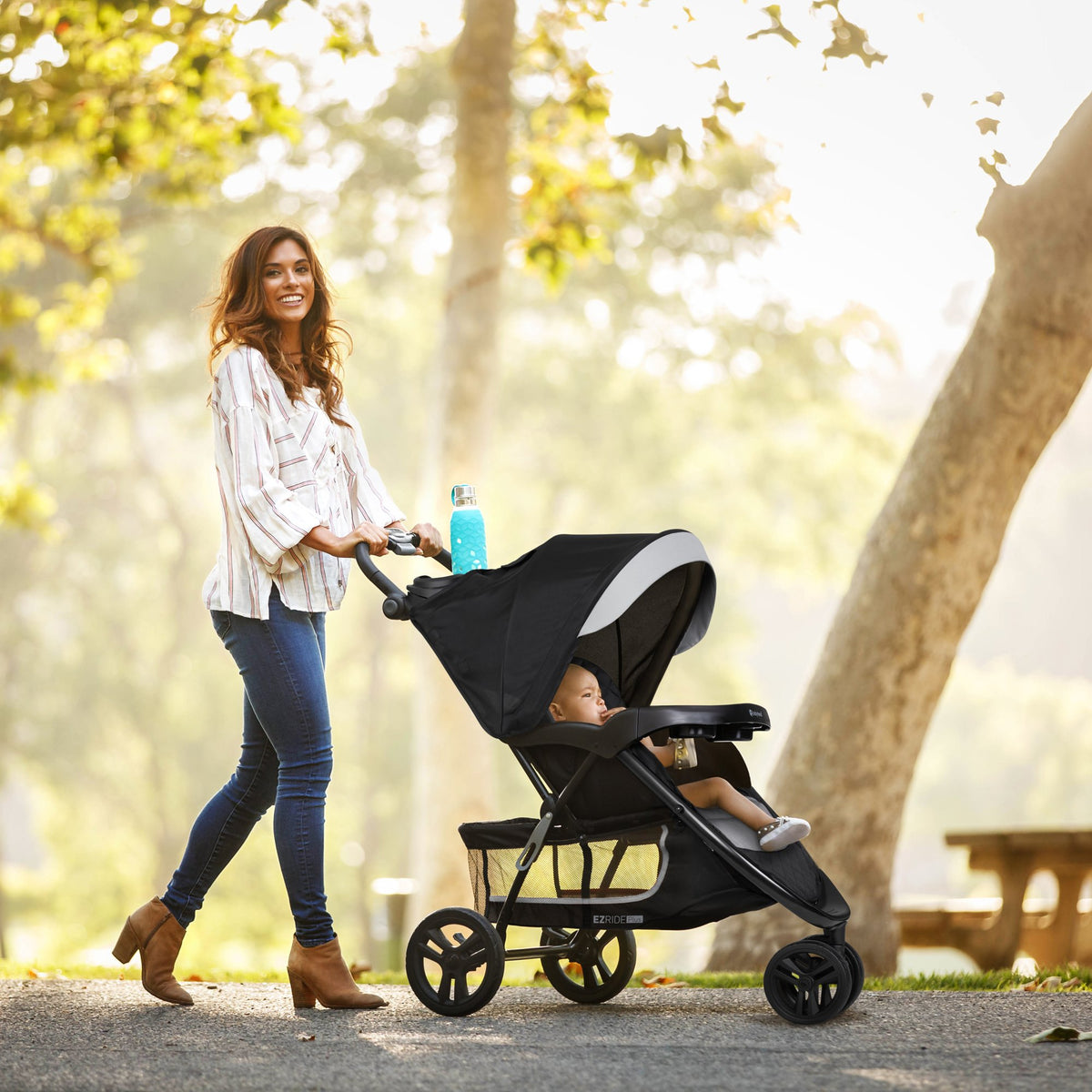 Sistema de viaje para cochecito EZ Ride PLUS - Negro Carbón