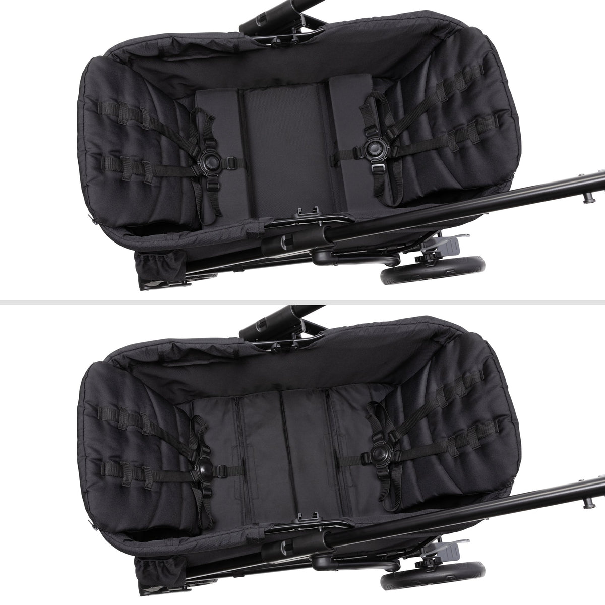 Cochecito Expedition 2 en 1 Wagon Plus - Ultra Negro
